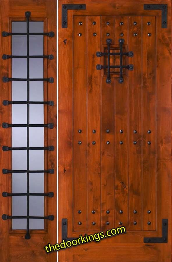 sw70 knotty alder with on sw50 sidelite